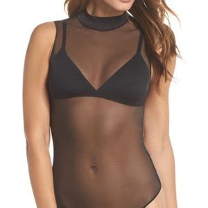 NWT-Spank sheer body suit